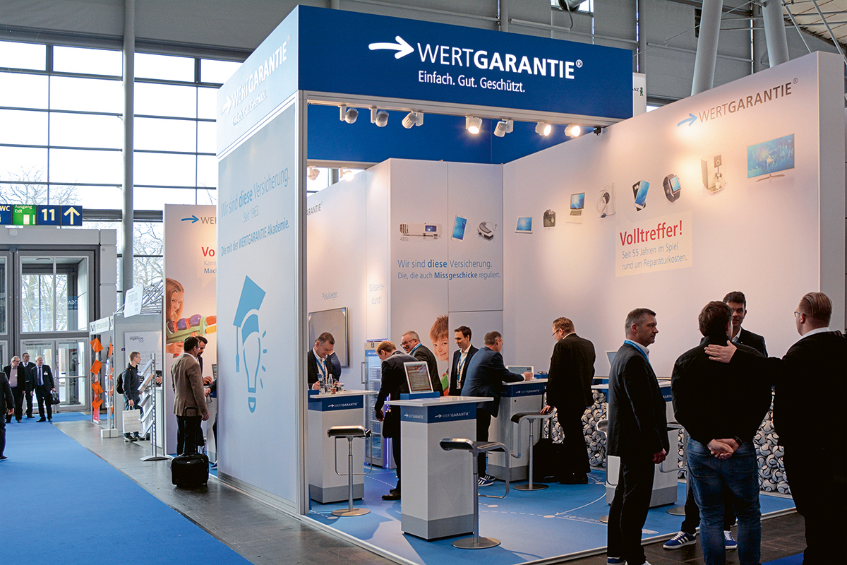 WERTGARANTIE Messestand 2018